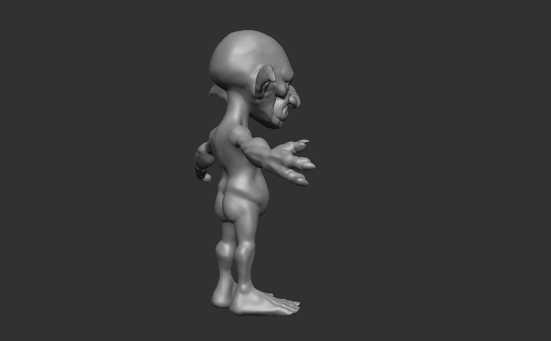 Goblin Base 3D model_7