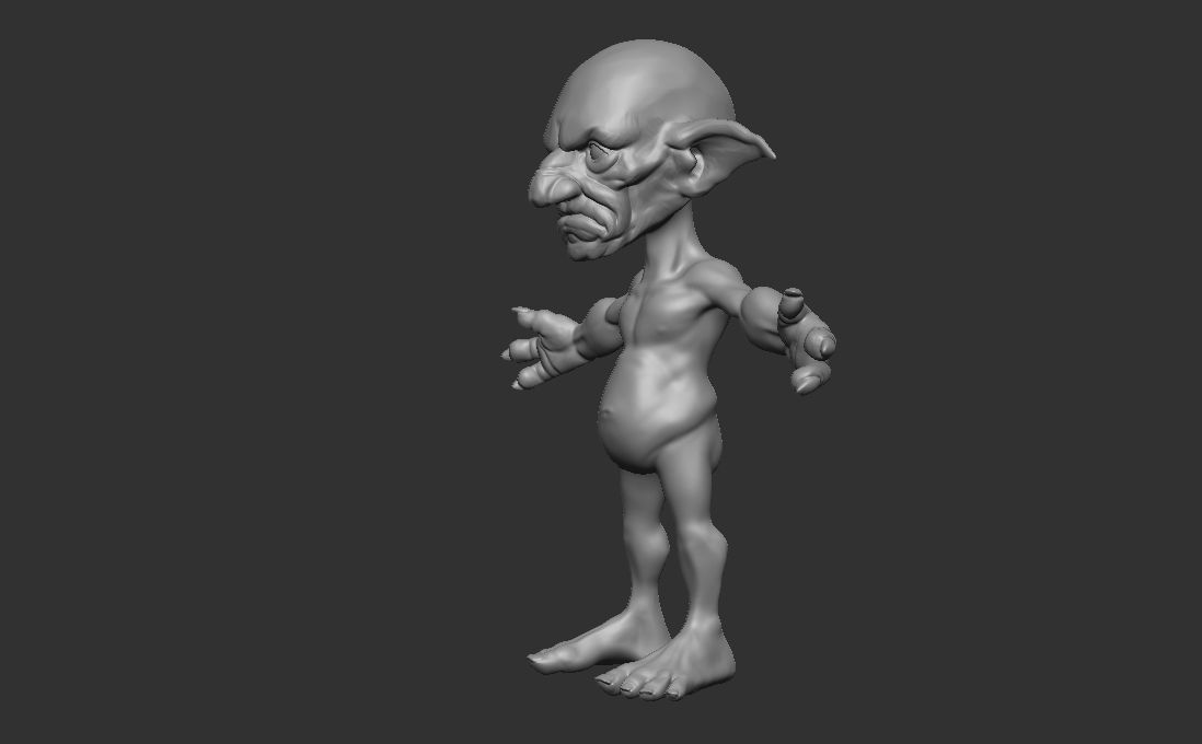 Goblin Base 3D model_26
