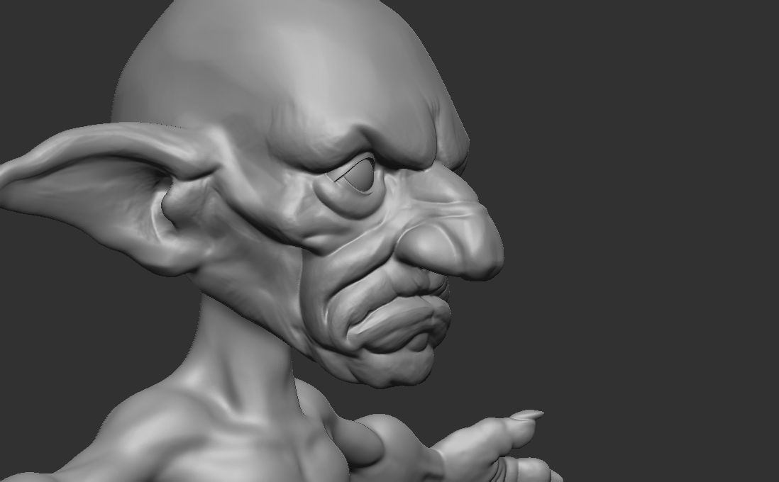 Goblin Base 3D model_16