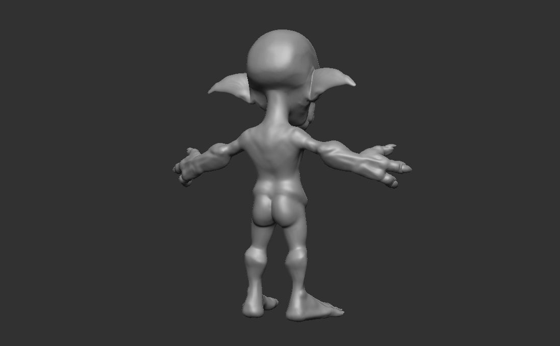 Goblin Base 3D model_5