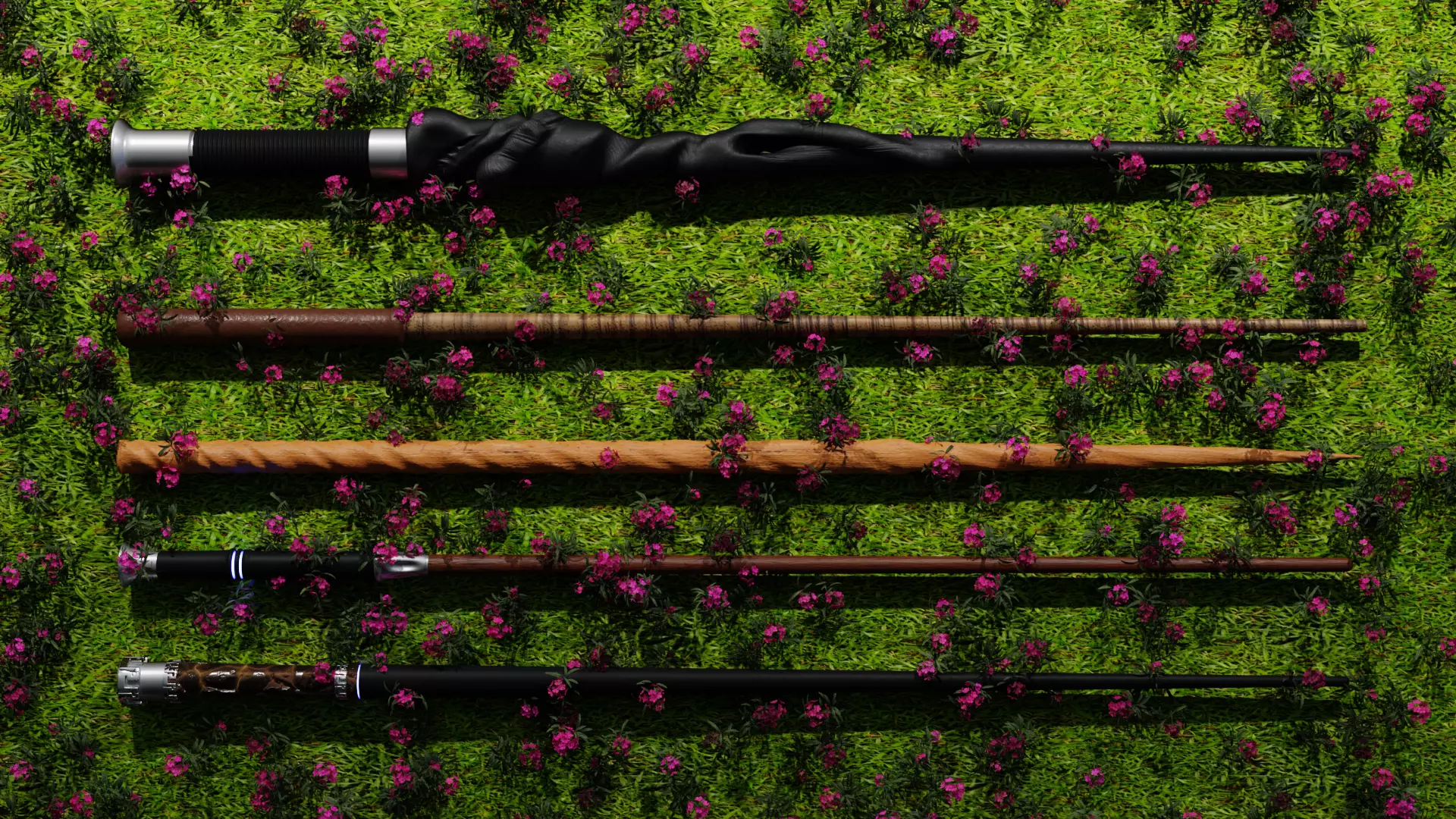 harry potters magic wand 3D model