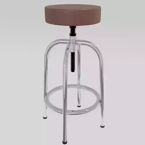 Circle Stool Chair 3D model