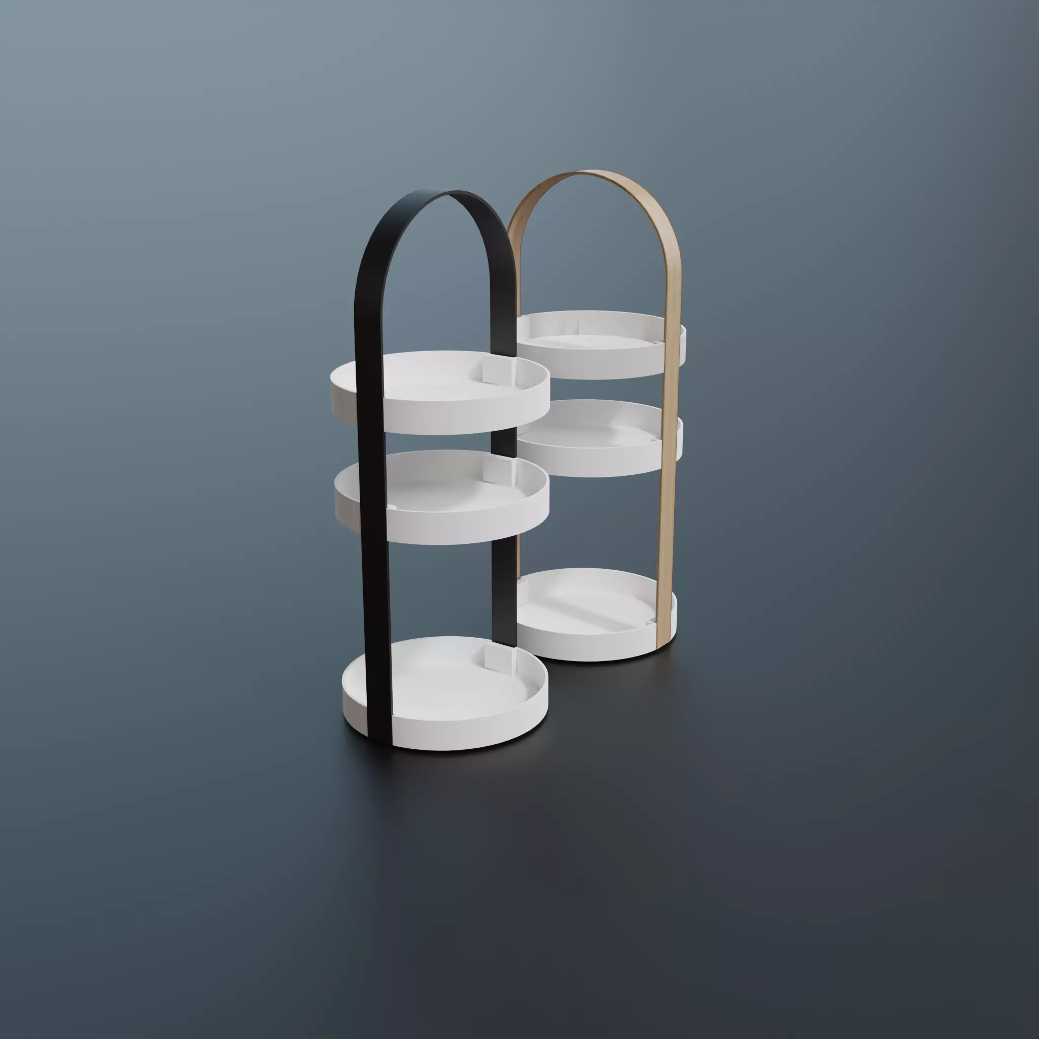 Cosmetic shelf Free 3D model