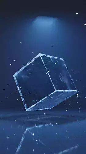 Ice cube animation