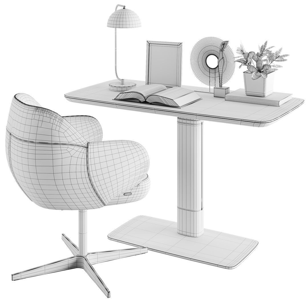 Workplace 05 3D model_5