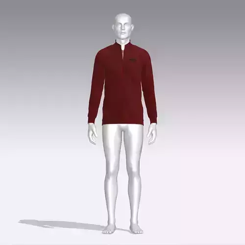 Sweater mannequin wearing sweatshirt