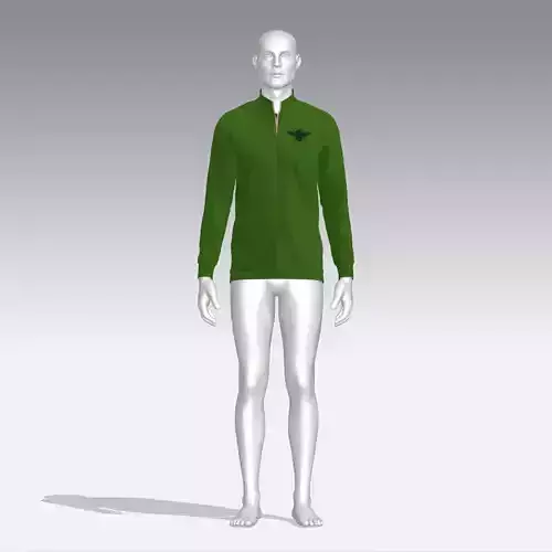 Sweater mannequin wearing long sleeved shirt