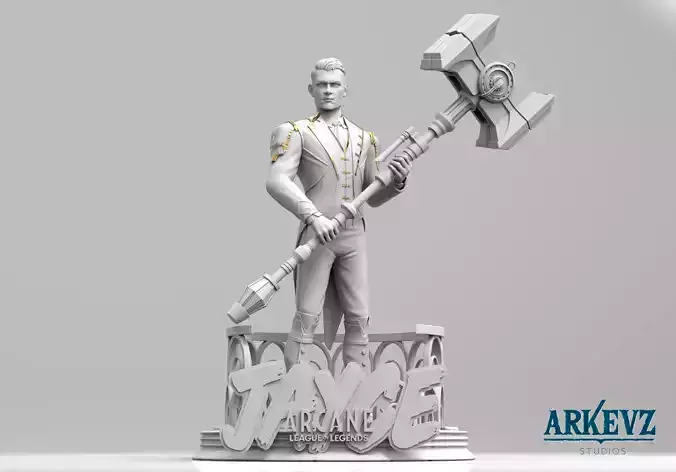 Jayce - Arcane 3D print model
