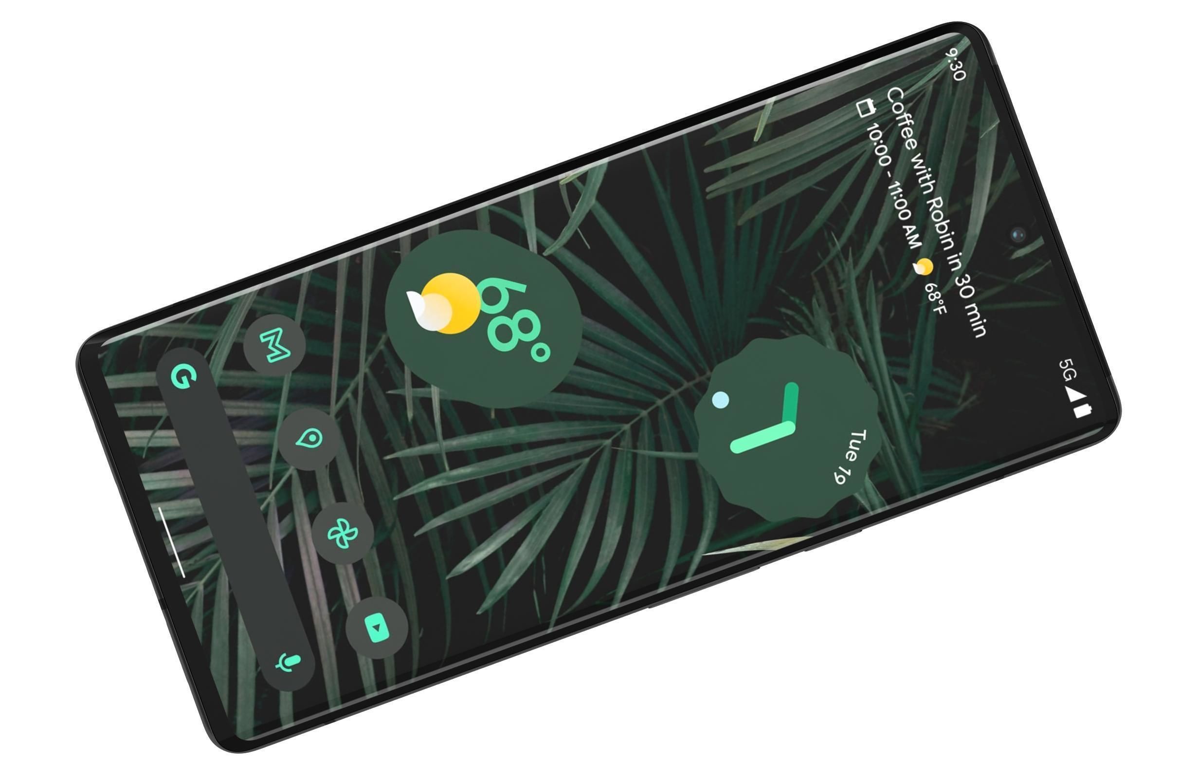 Google Pixel 6 Pro Stormy Black 3D model_10