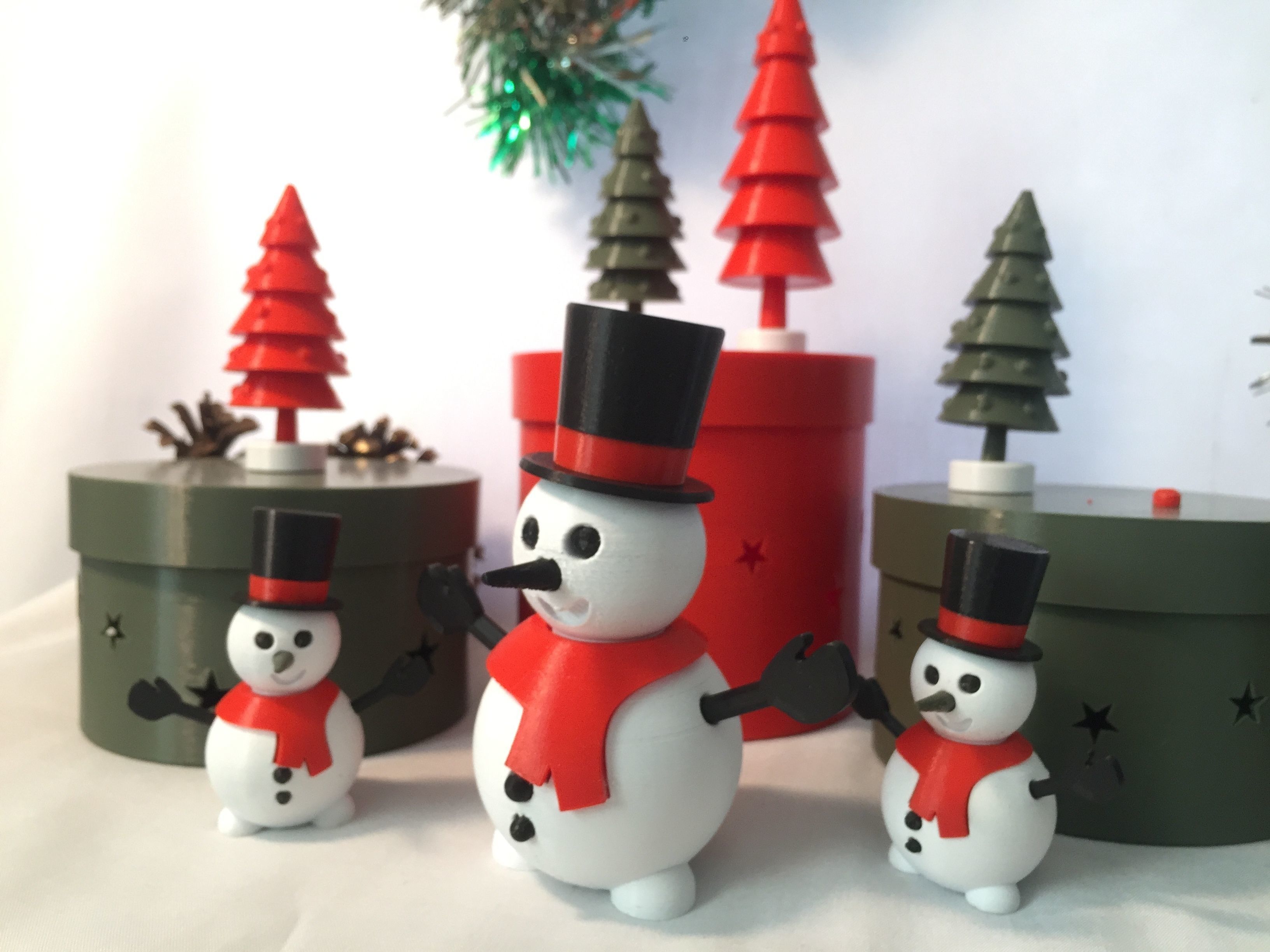 CHRISTMAS CANDY STORAGE BOX 3D print model_6