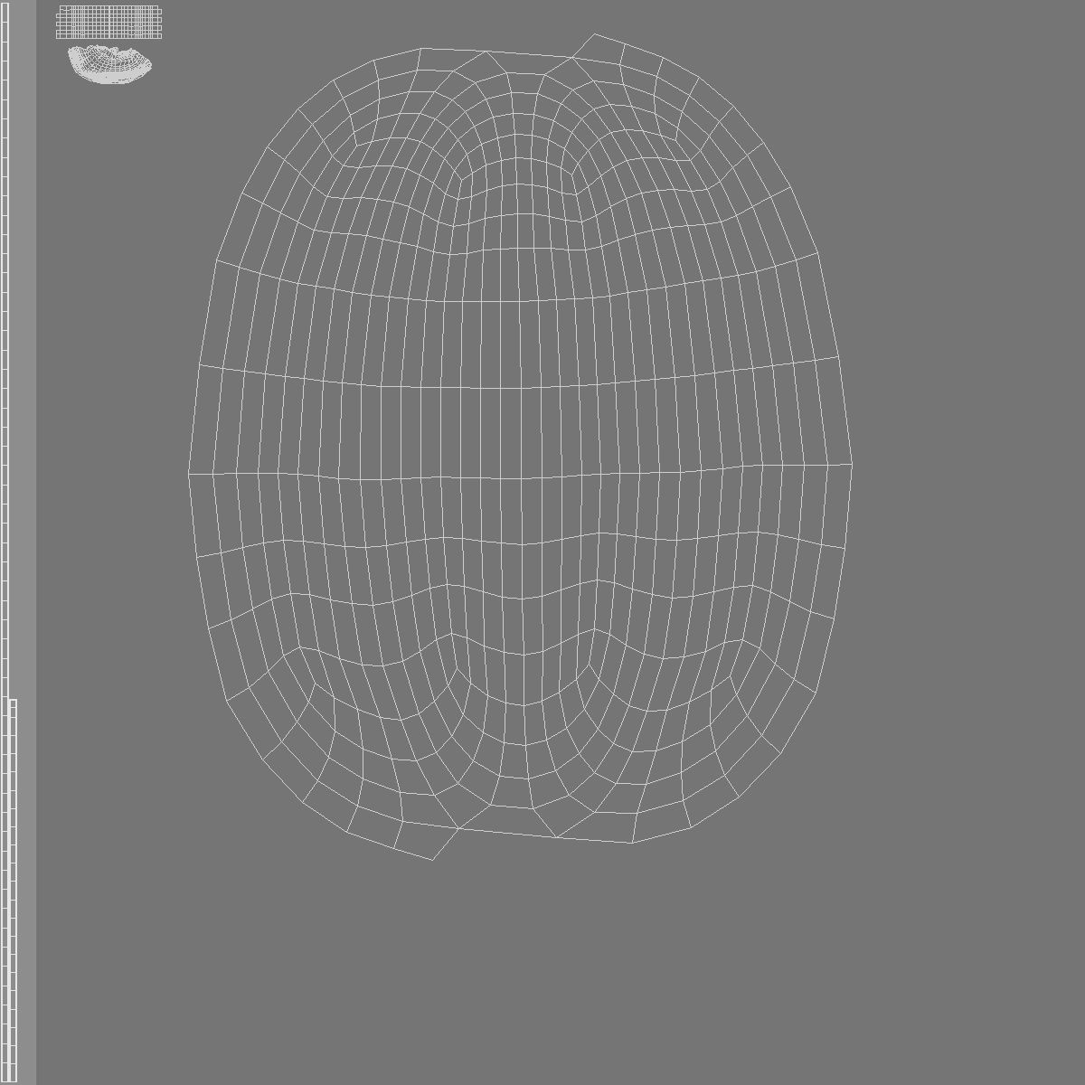 Gold Helium Balloons Set - 5 foil gift balloon shapes Low-poly 3D model_5