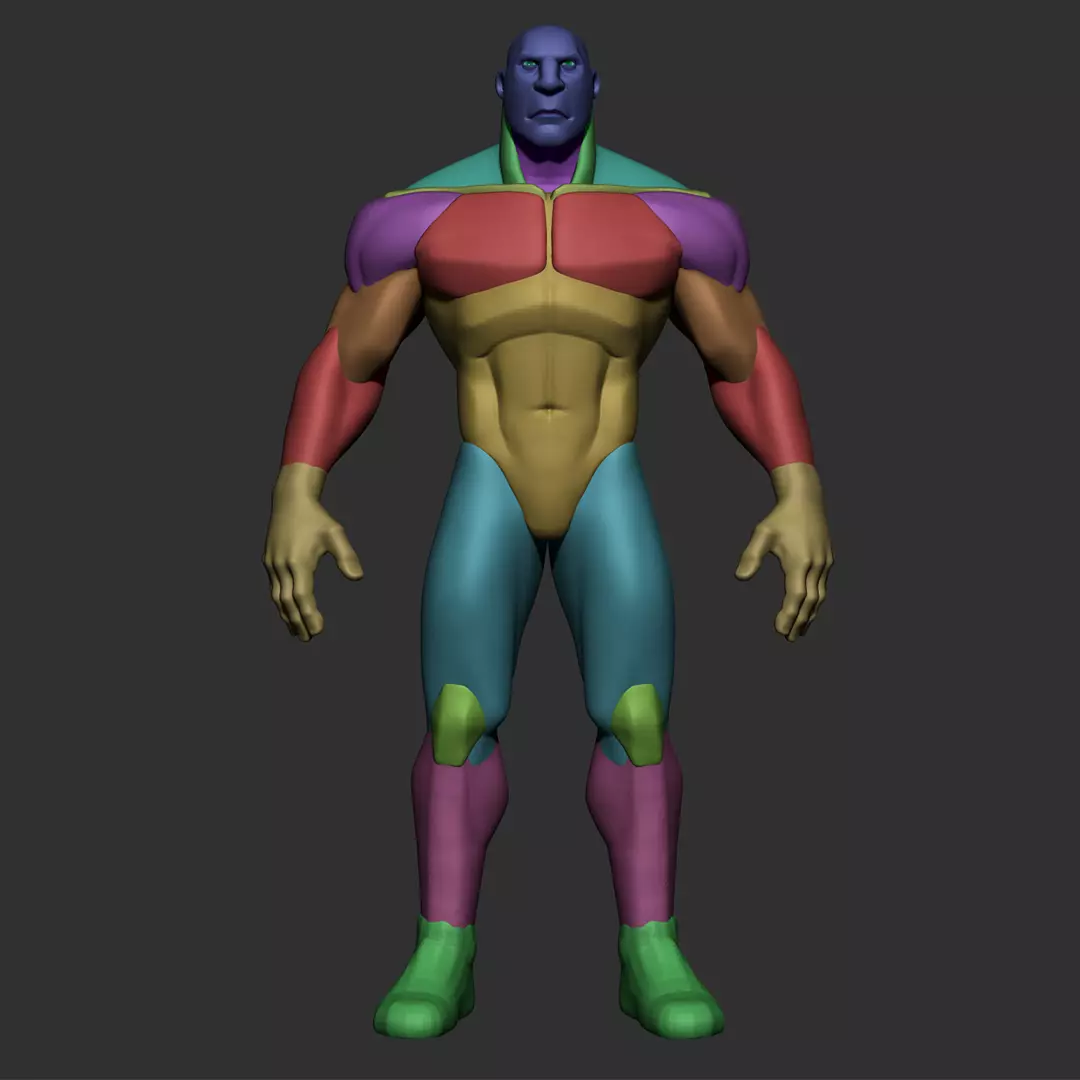 Dwarf Basemesh 3D model | CGTrader