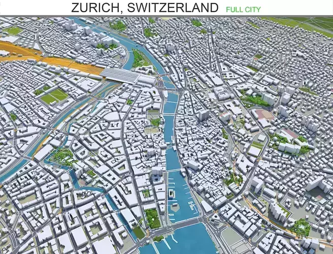 Zurich City Switzerland