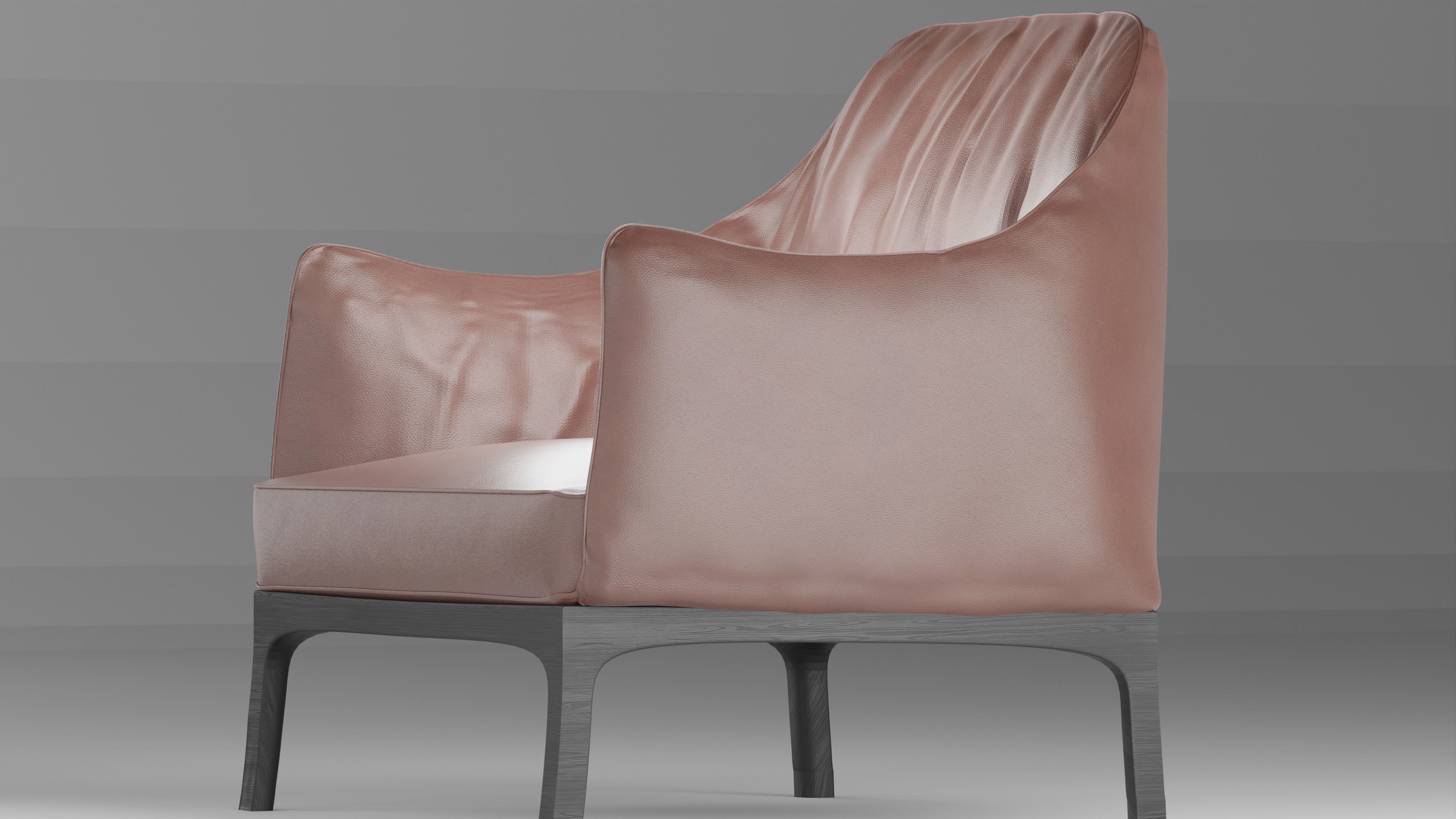 Modern Sofa set 04 3D model_3