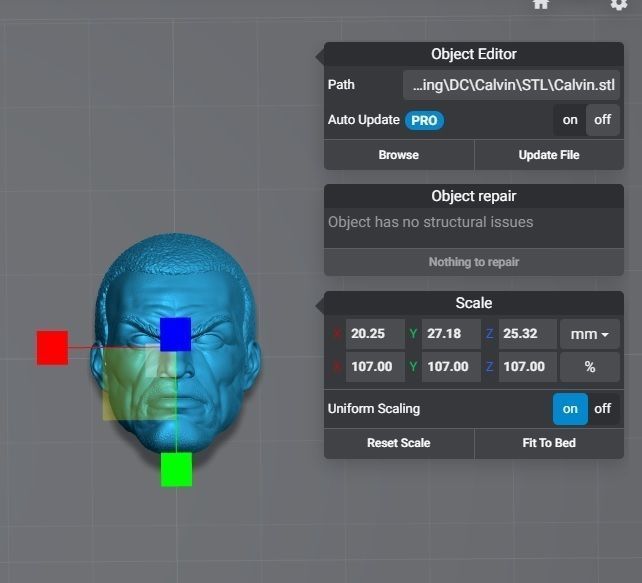 Calvin Ellis - Headsculpt for Action Figures 3D print model 3D print model_10