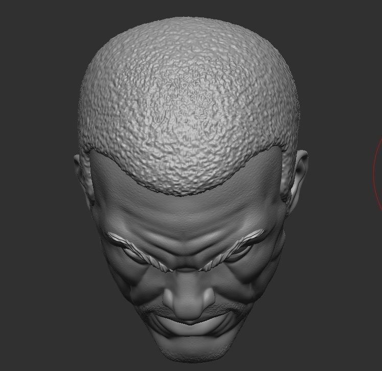 Calvin Ellis - Headsculpt for Action Figures 3D print model 3D print model_7