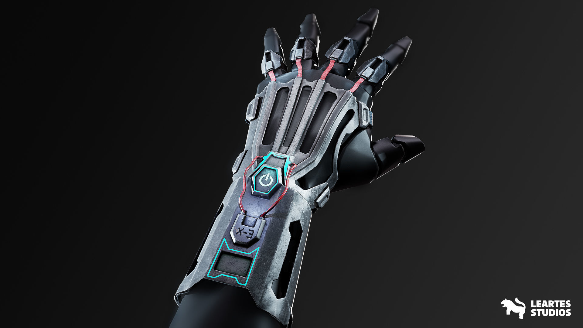 Cyberpunk Melee Weapons Low-poly 3D model_5