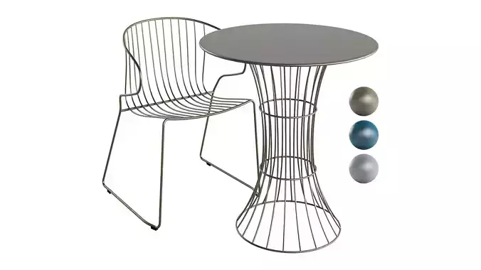 BOLONIA Armchair and Table by iSimar