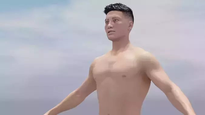 Game ready Realistic human character 1