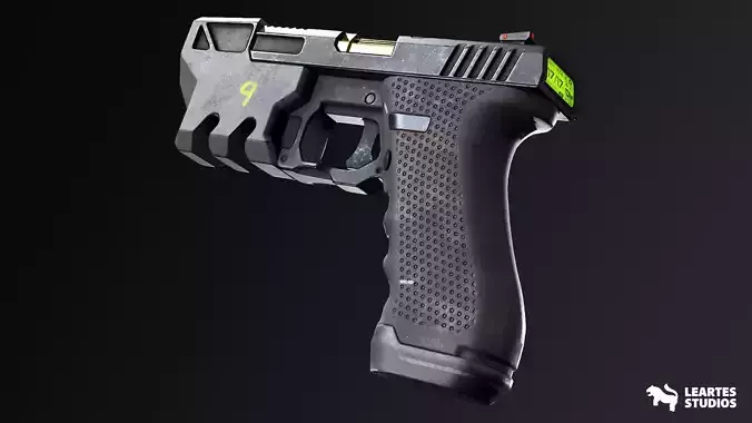 Cyberpunk Handguns