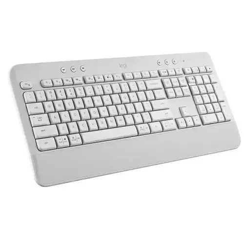 Signature K650 Wireless White Keyboard by Logitech