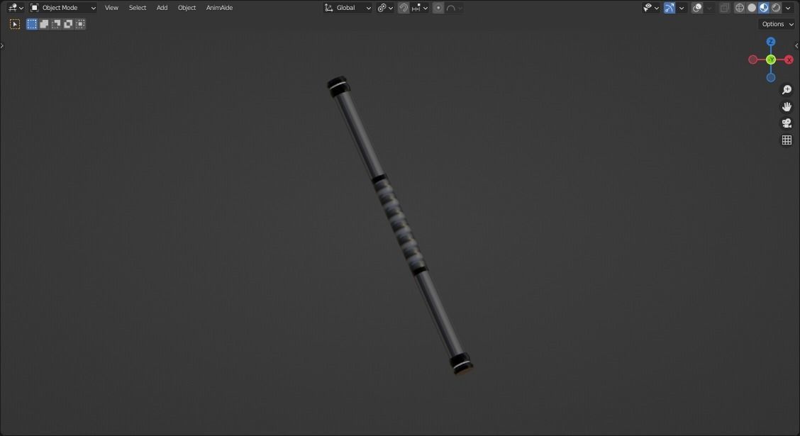 Futuristic Training Bot 3D model_14