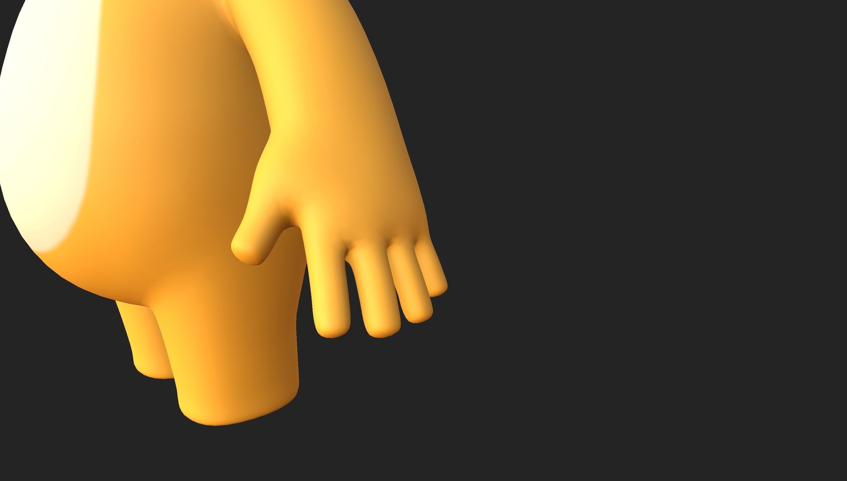 Cartoon Cat 3D model_22