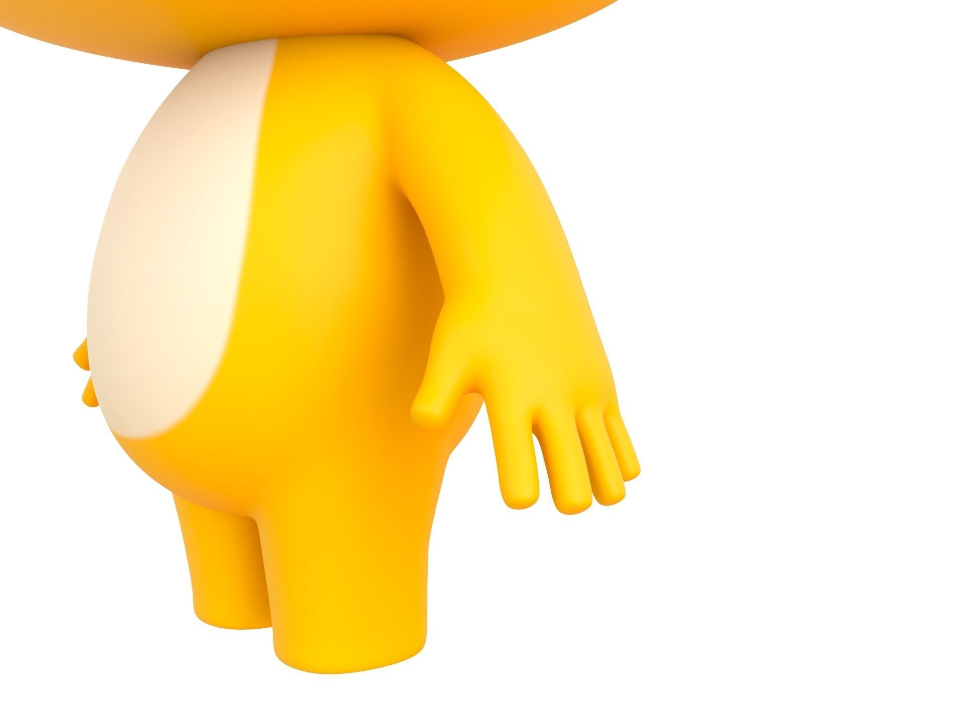 Cartoon Cat 3D model_8