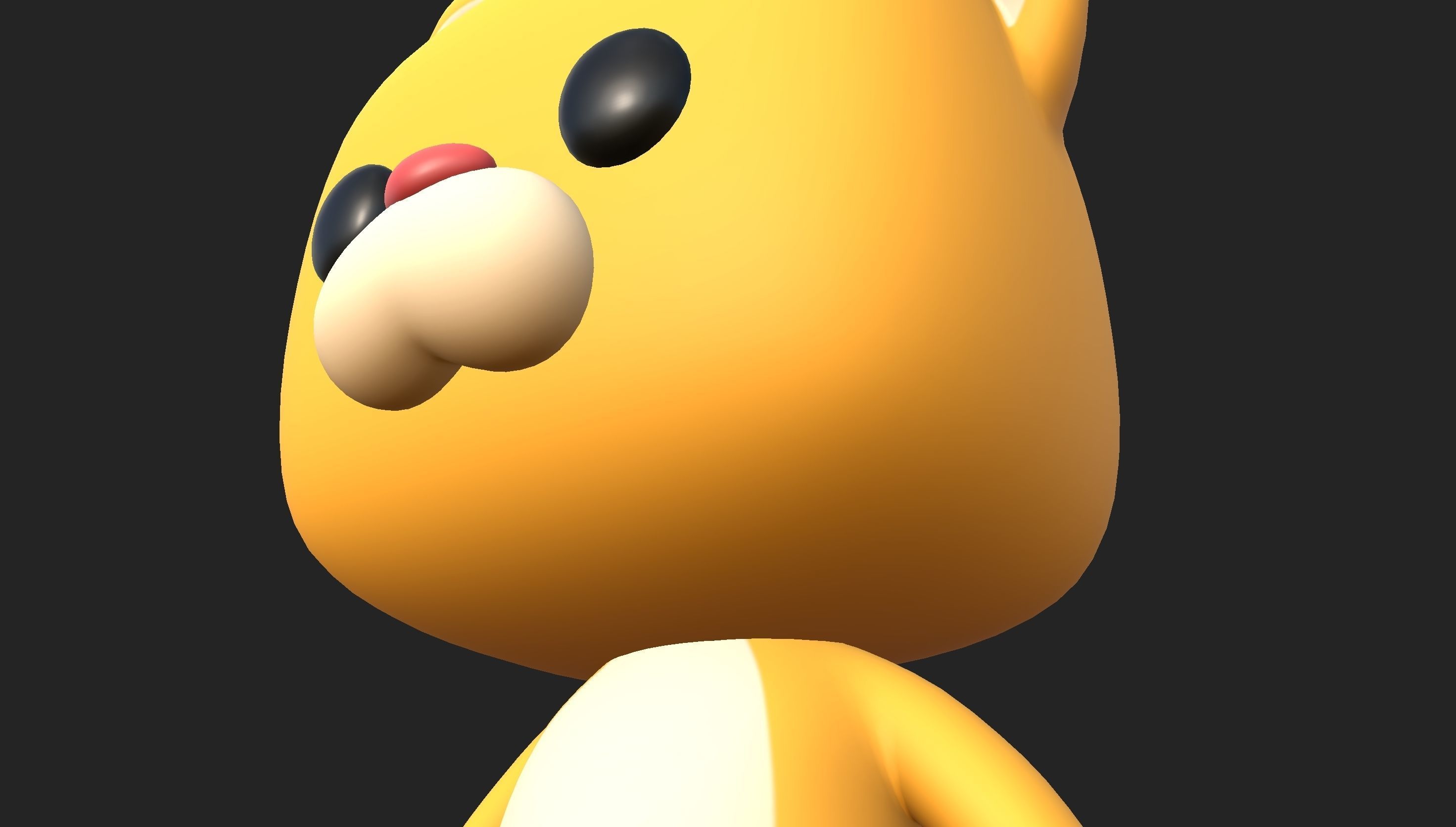 Cartoon Cat 3D model_25