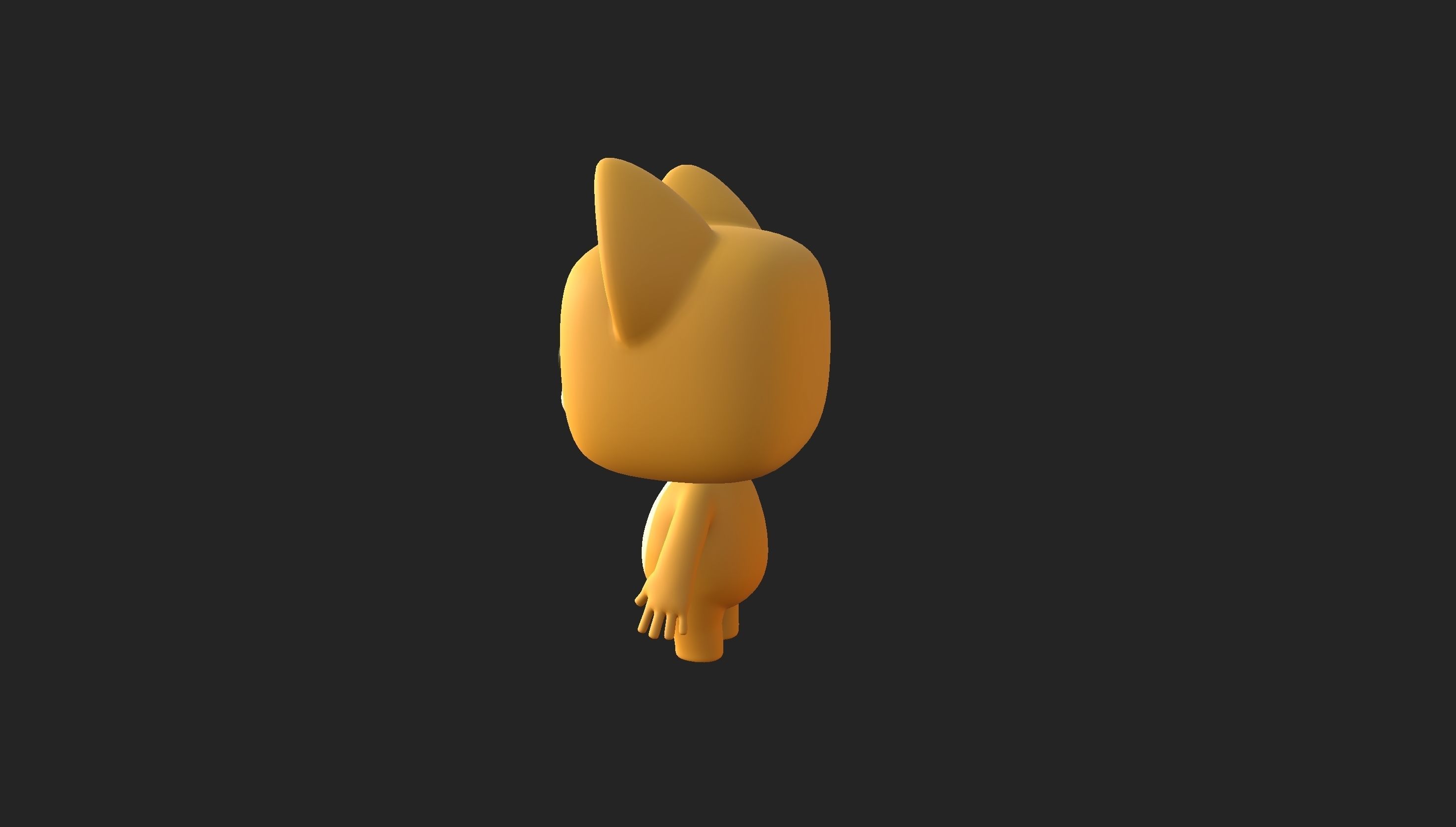 Cartoon Cat 3D model_18