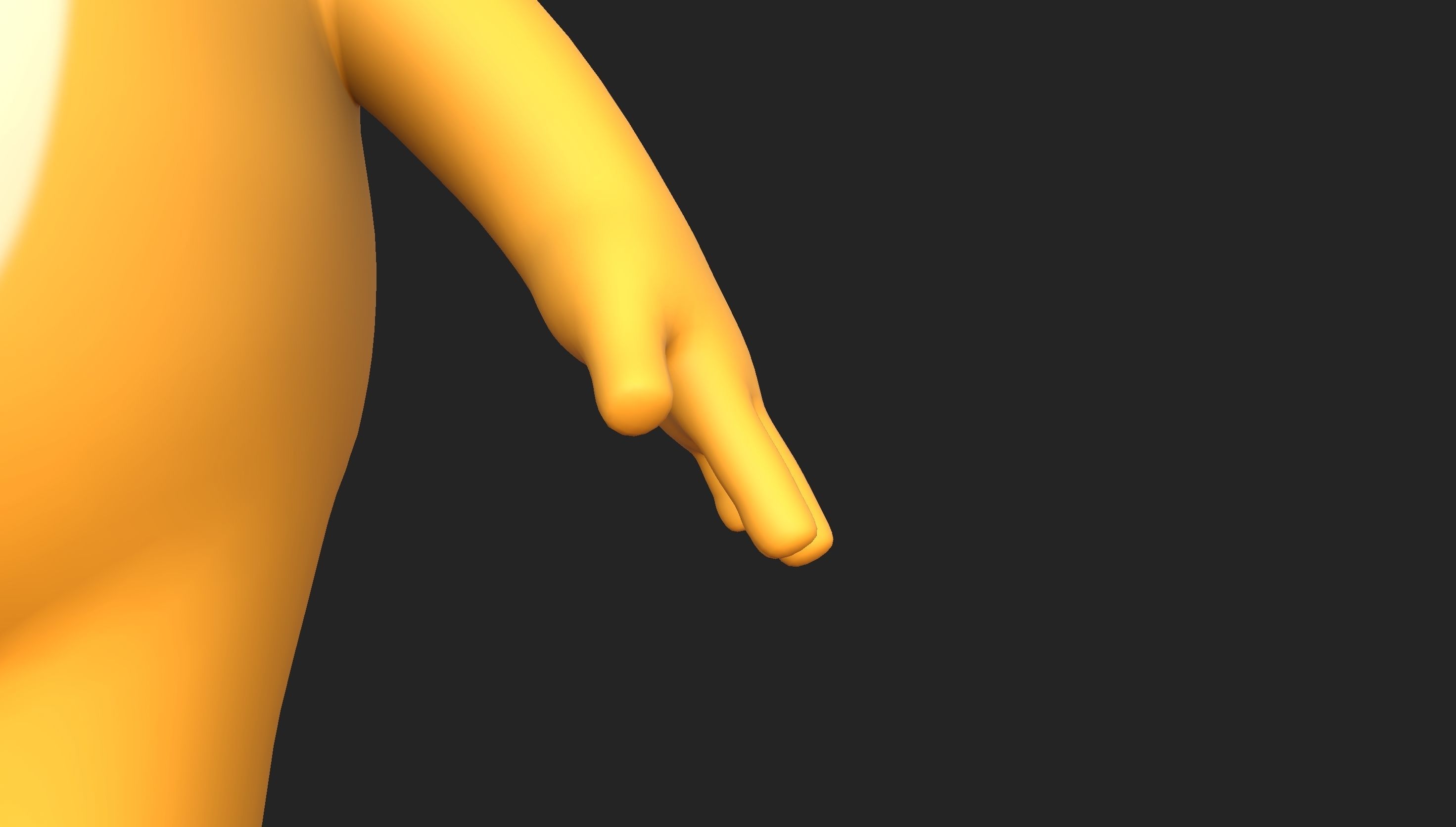 Cartoon Cat 3D model_23