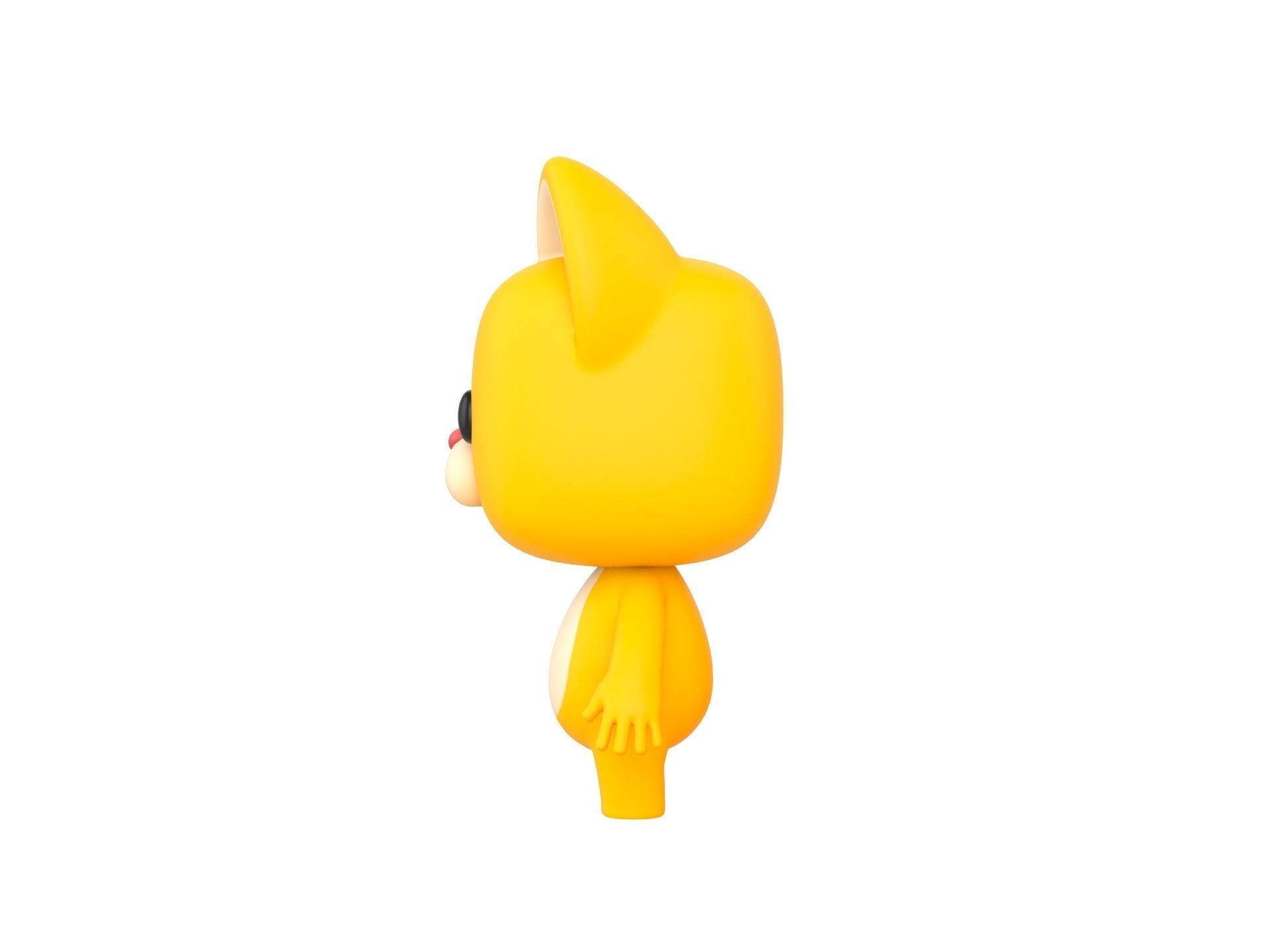 Cartoon Cat 3D model_7