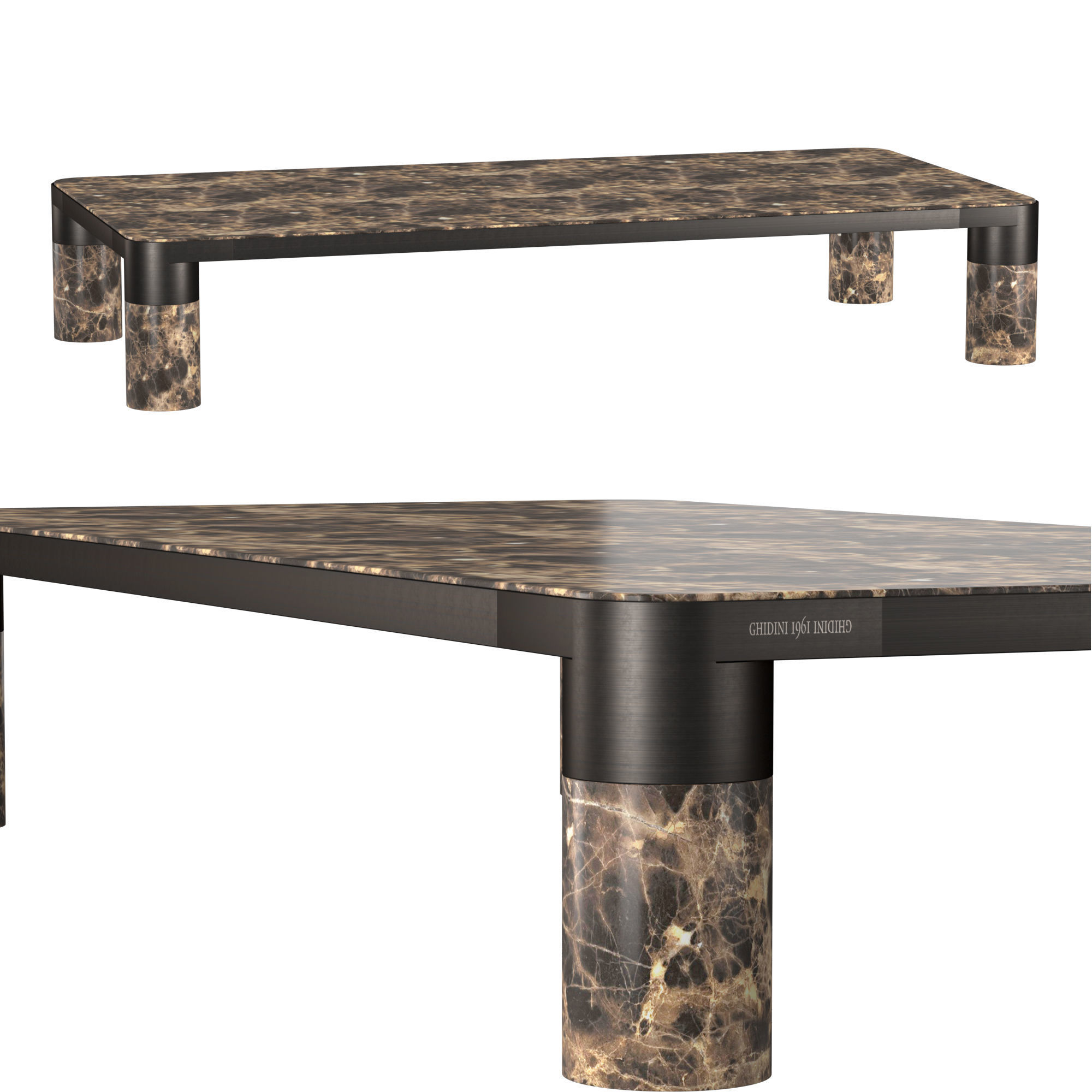 Bold Coffee Table 3D model_4