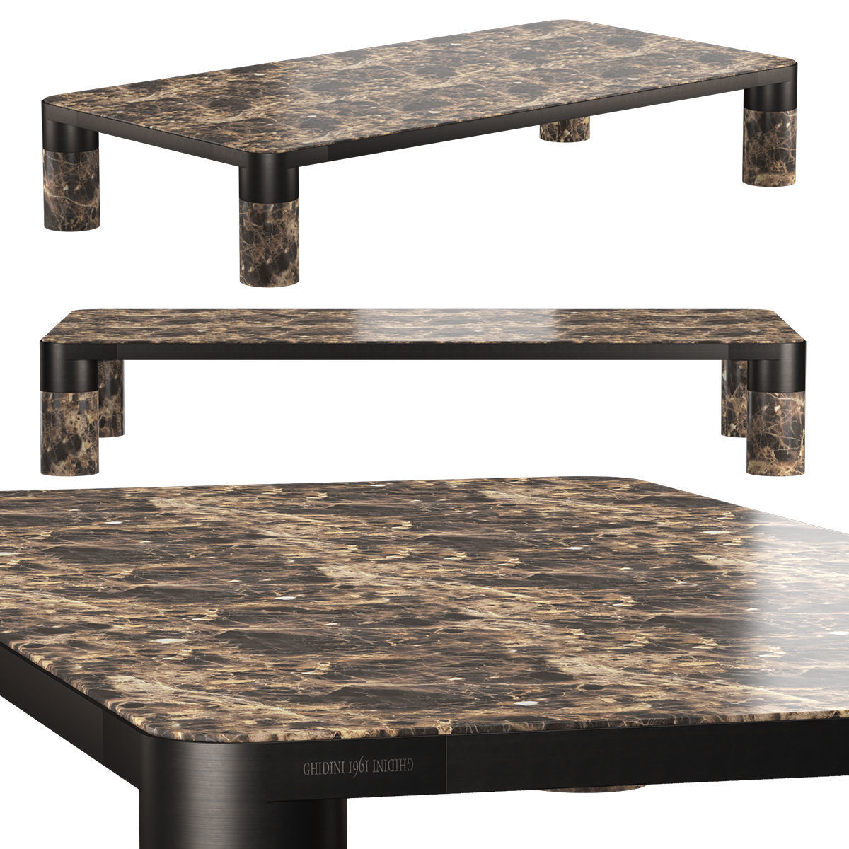 Bold Coffee Table 3D model_6