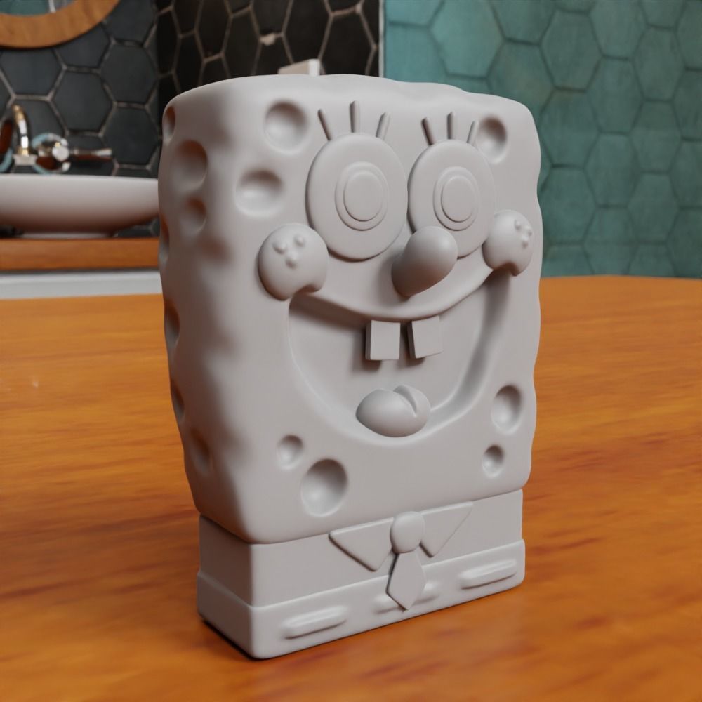 SpongeBob squarepants 3D print model_3