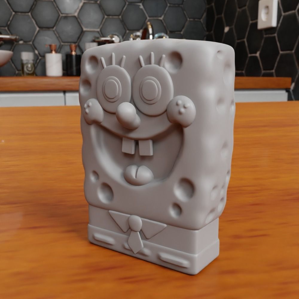 SpongeBob squarepants 3D print model_5
