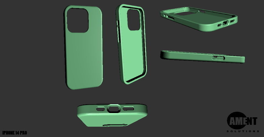 Iphone 14 Pro case pack  3D print model_3
