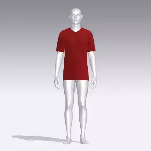 T-shirt mannequin wearing