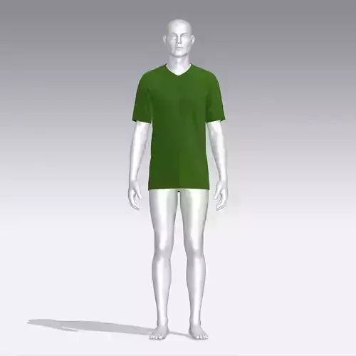 T-shirt mannequin wearing