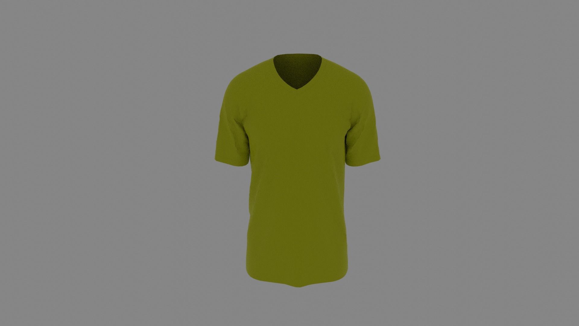 T-shirt mannequin wearing t - shirt Low-poly 3D model_4