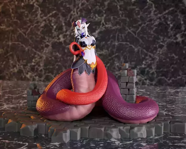 Monster Girl Quest Alice 3D print model
