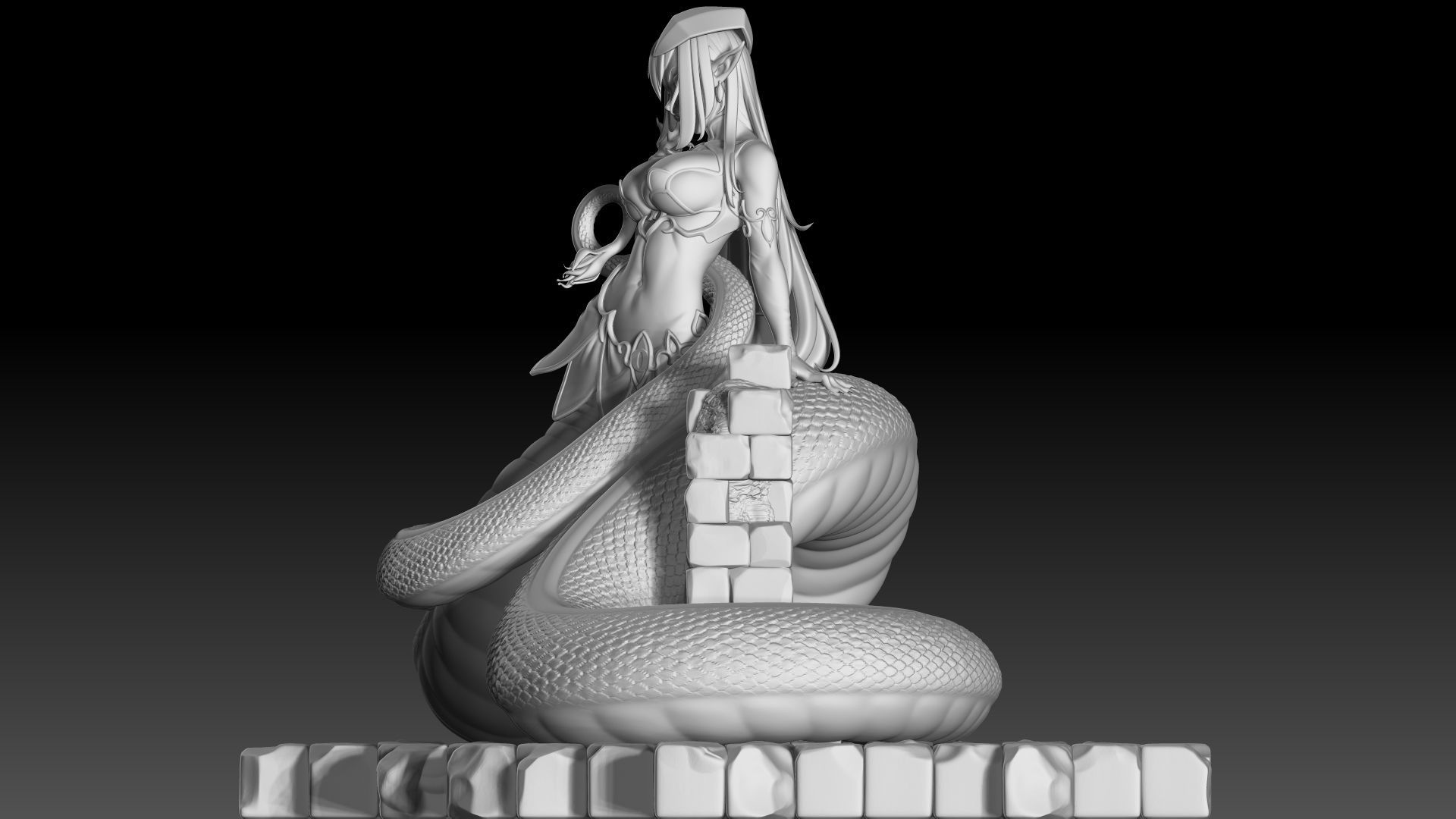 Monster Girl Quest Alice 3D print model_3