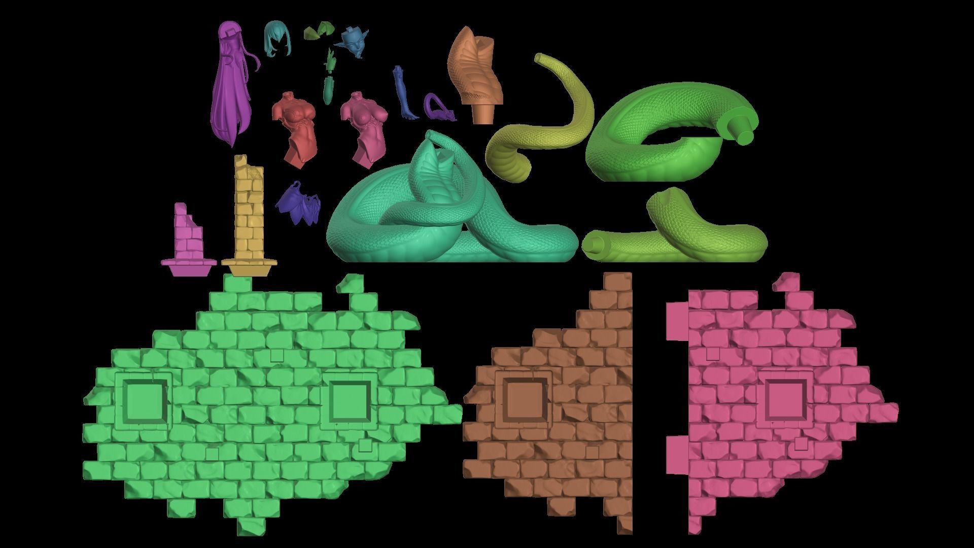 Monster Girl Quest Alice 3D print model_6