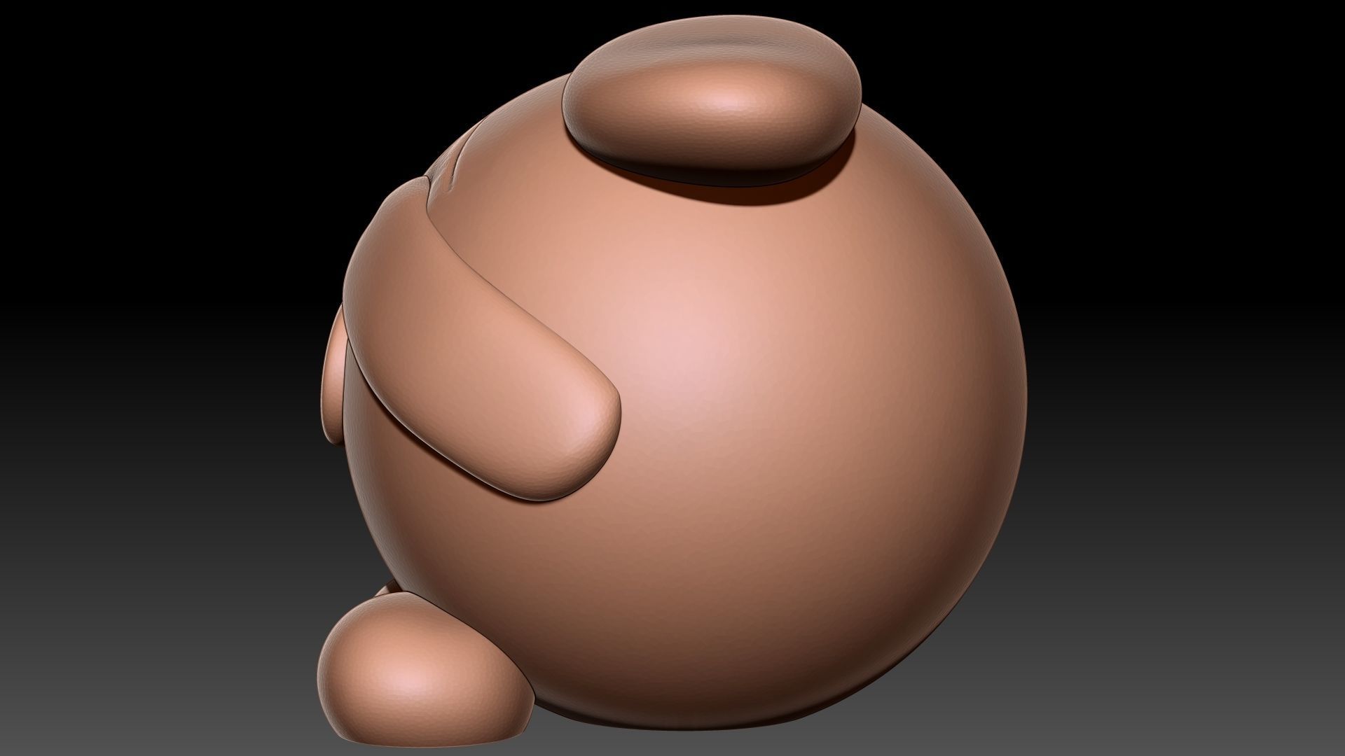 Piggy pig 3D print model_6