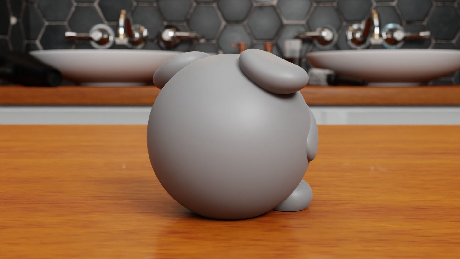 Piggy pig 3D print model_7