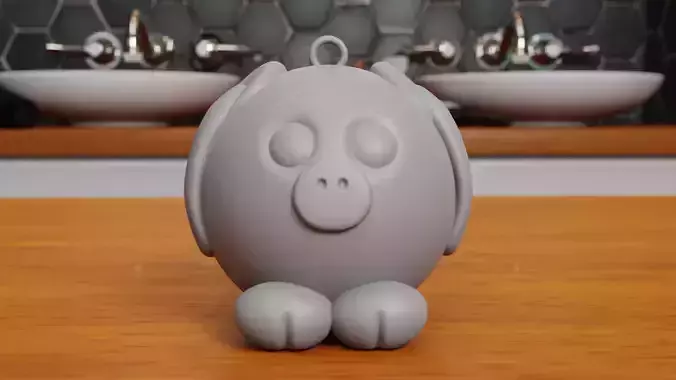 Piggy keychain