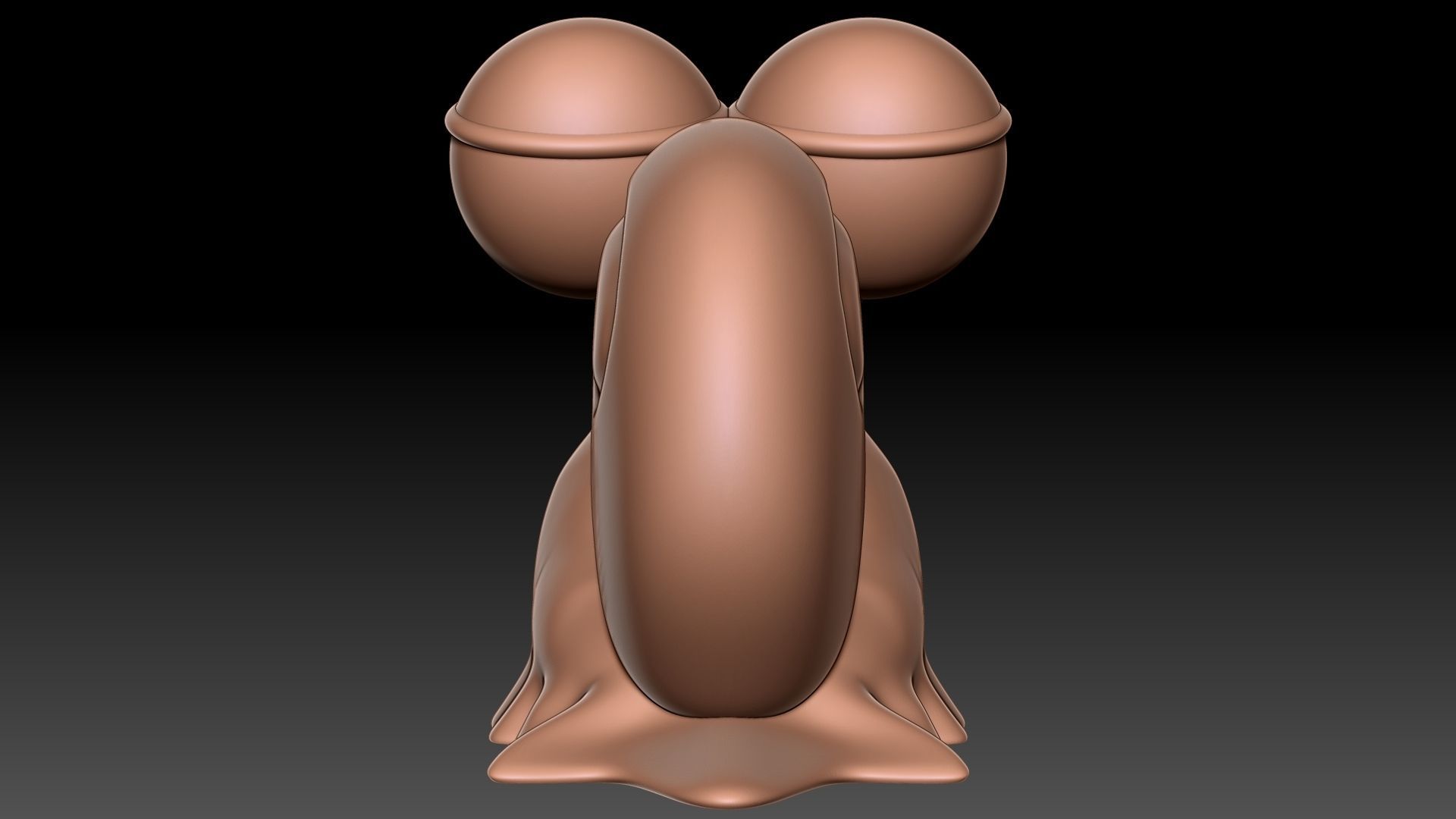 Gary the snail 3D print model_4