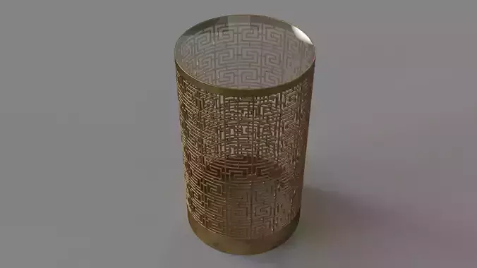 Algernon Accent Table Gold