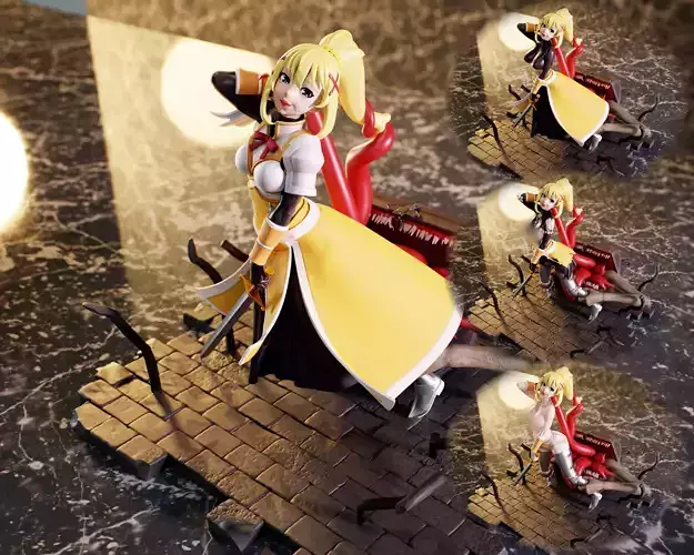 KonoSuba Darkness Free 3D print model