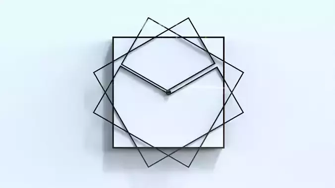 wall clock home decoration set -  14 pcs